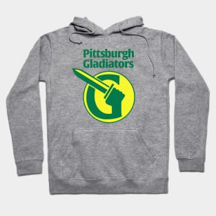 Defunct Pittsburgh Gladiators AFL 1988 Hoodie